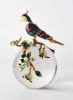 Crystal Songbird Figurine on Blooming Branch