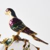 Crystal Songbird Figurine on Blooming Branch